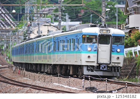中央本線　上野原　JR東日本　115系　C12編成（長野） 125348182