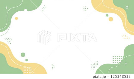 サムネイルで際立つポップな抽象背景デザイン サムネイルで際立つポップな抽象背景デザイン 125348532