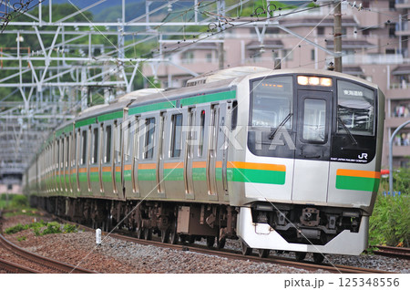 東海道本線　真鶴　JR東日本　E217系　F-53編成（国府津） 125348556