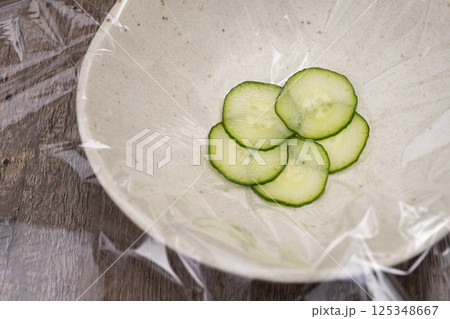 春野菜の手まり寿司を作る工程　レシピ 125348667