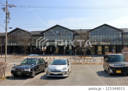 Naka Karuizawa train station in Karuizawa, Nagano prefecture in Japan 125349013