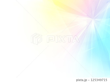 幾何学な背景カラフル 125349715