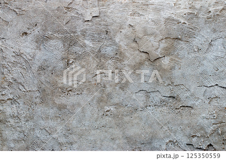 Light Gray Stucco Wall Texture. Abstract Background Light Gray Stucco Wall Texture. Abstract Background 125350559