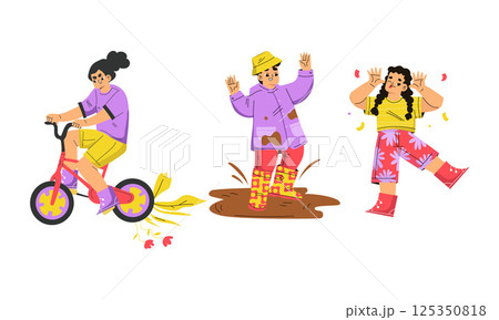 Engaging in Amusing Adventures Embracing Fun, Exploration, and Physical Movement 125350818