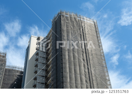 建設中のマンション 125351763