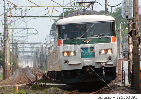 宇都宮線特急おはようとちぎ号（185系電車） 125353893