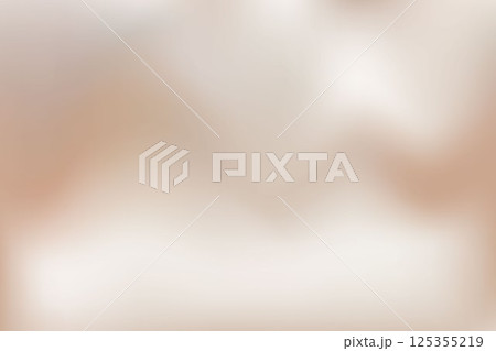 Nude gradient background. Beige color light gradation texture. Neutral brown champagne warm backdrop. Creamy pearl ivory vector wallpaper with wavy delicate silk blur. Nude gradient background. Beige color light gradation texture. Neutral brown champagne warm backdrop. Creamy pearl ivory vector wallpaper with wavy delicate silk blur. 125355219