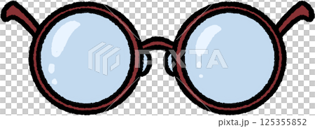glasses with eye glasses 125355852