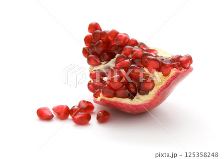 piece of pomegranate piece of pomegranate 125358248