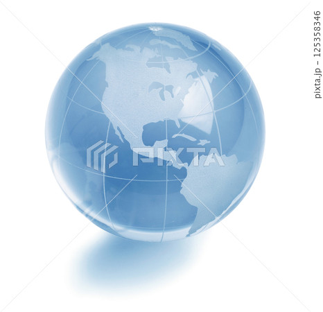 Glass globe 125358346