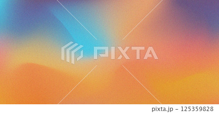 Abstract vibrant digital watercolor orange, turquoise blue and purple colors mesh gradient background with grain noise texture overlay. Trendy liquid wavy grainy backdrop for ui design, banner Abstract vibrant digital watercolor orange, turquoise blue and purple colors mesh gradient background with grain noise texture overlay. Trendy liquid wavy grainy backdrop for ui design, banner 125359828