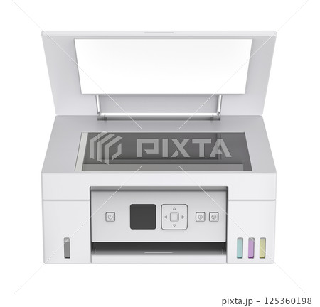 Inkjet color photocopier 125360198