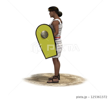 warrior character, 3D rendering, illustration, cg warrior character, 3D rendering, illustration, cg 125361372
