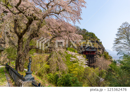 布引観音の桜　長野県小諸市 125362476