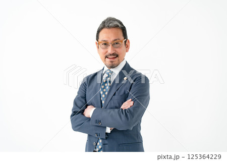 ビジネスマン　弁護士　ポートレート 125364229