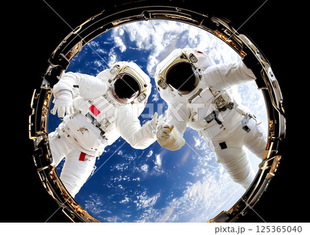 宇宙旅行のイメージ素材 125365040