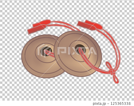 佛教儀式中使用的鈸 佛教儀式中使用的鈸 125365338