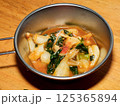 キャンプ飯 わけぎの辛味噌和え 125365894
