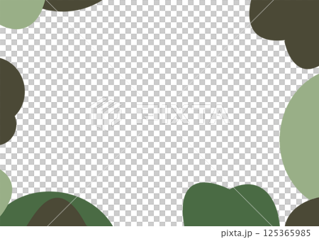 Green geometric frame Green geometric frame 125365985