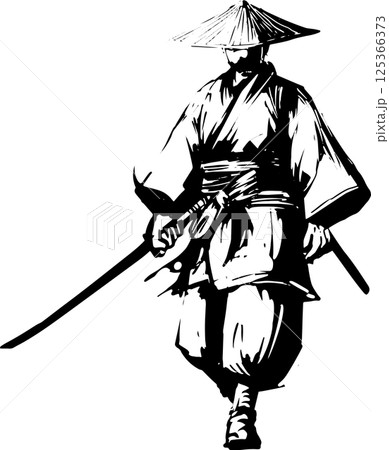 和服の侍 125366373
