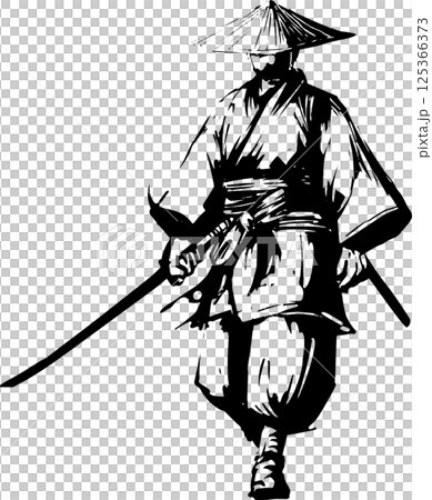 和服の侍 125366373