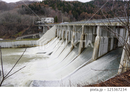 2025年春の清水沢ダム 125367234
