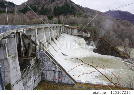 2025年春の清水沢ダム 2025年春の清水沢ダム 125367236