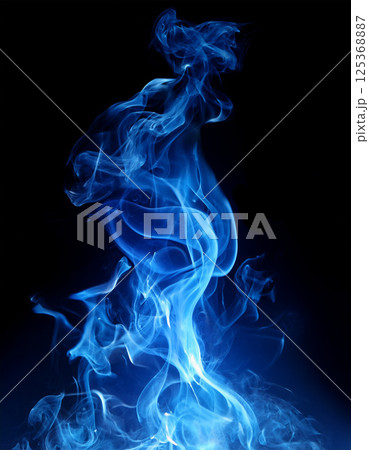 Electric Blue Embers  125368887