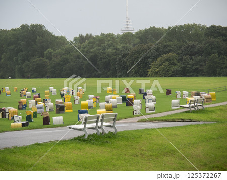 Cuxhaven at the north sea in germany 125372267