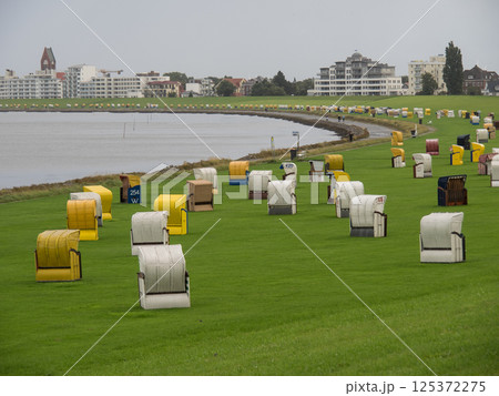 Cuxhaven at the north sea in germany 125372275