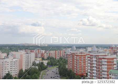 View of the Yuzhnoye Butovo landscape park in the Yuzhnoye Butovo district, Residential buildings View of the Yuzhnoye Butovo landscape park in the Yuzhnoye Butovo district, Residential buildings 125372382