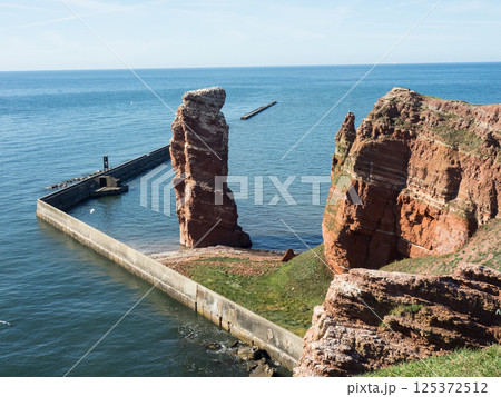 helgoland island in the german north sea 125372512