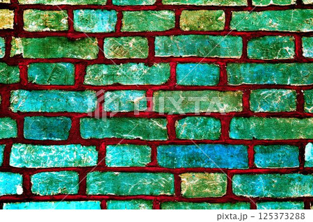 Brickwork, red brick background. Changed modified color scheme. Brickwork, red brick background. Changed modified color scheme. 125373288