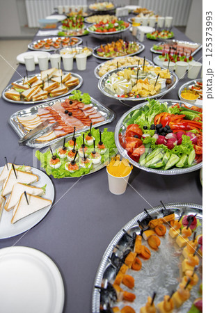 Buffet in the office. 125373993