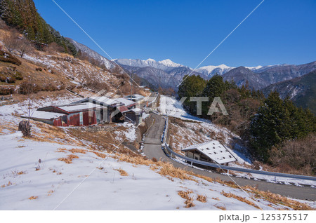 【下栗の里】南アルプスと里の風景【飯田市】 125375517