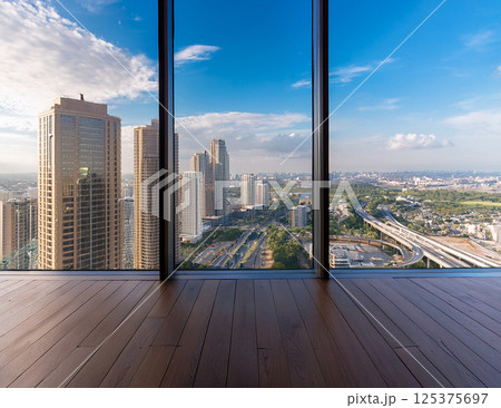 タワーマンションからの景色 125375697