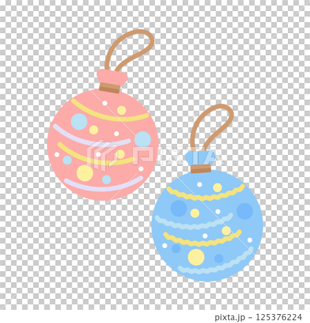 水氣球悠悠球插畫 水氣球悠悠球插畫 125376224