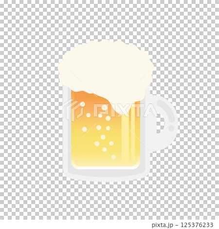 啤酒插圖 125376233