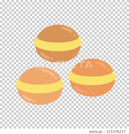 Baby Castella Illustration 125376237
