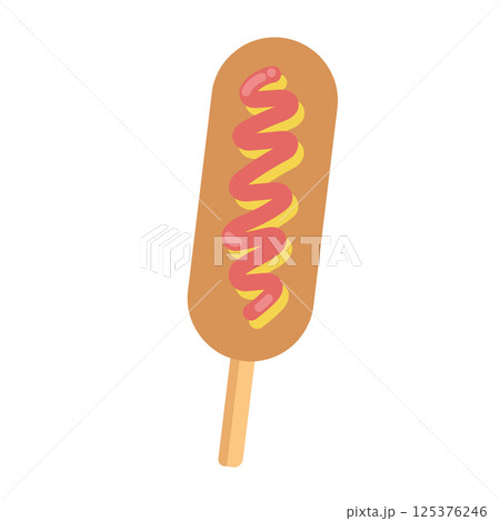 フランクフルト イラスト フランクフルト イラスト 125376246