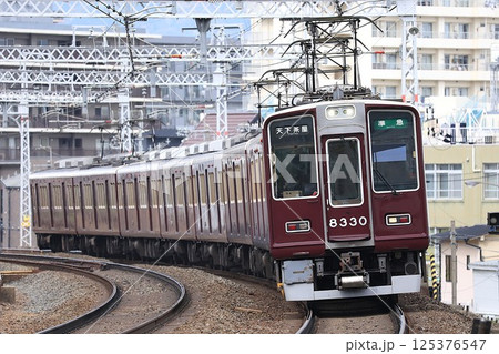 【阪急】8300系 準急（京都線：西京極駅） 125376547