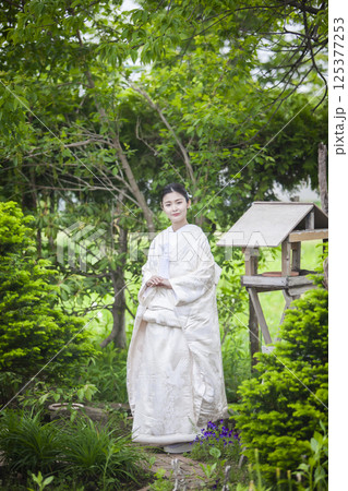 白無垢姿の花嫁 125377253