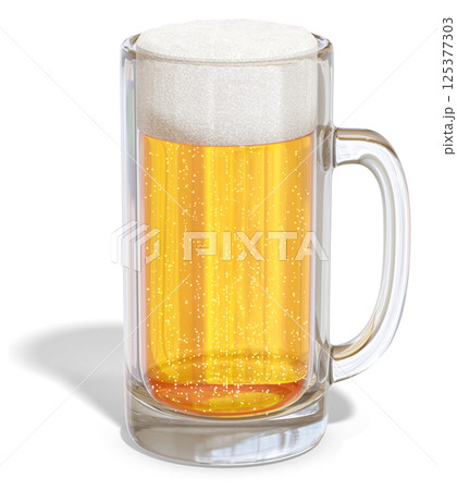ジョッキビール ( Beer Mug ) 125377303