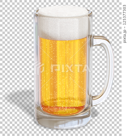 ジョッキビール ( Beer Mug ) 125377303