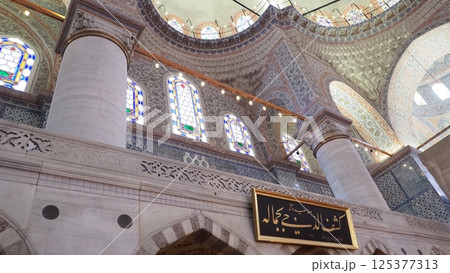 イスタンブール ブルーモスク 125377313