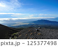 富士山から見る雲海 125377498