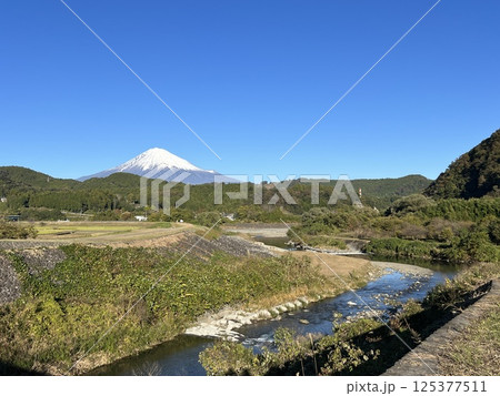 棚田から見た富士山 棚田から見た富士山 125377511