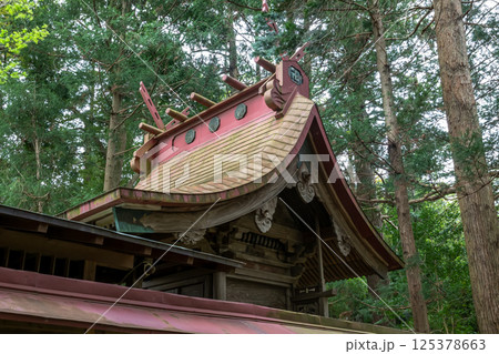 奇祭アワアワ祗園で知られる竹原神社本殿【茨城県小美玉市】 125378663