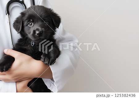 ペットの健康診断_犬 125382436