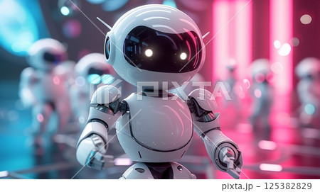 ロボットのキャラクター 125382829